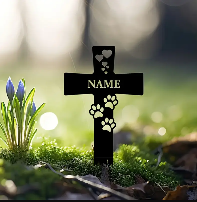 PG10 - Personalized Pet Memorial Cross