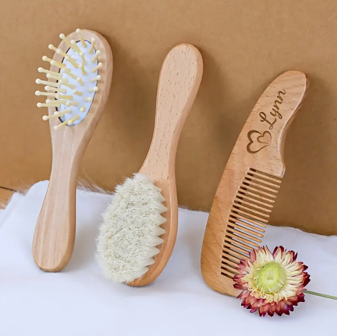 PG11 - Personalized Baby Brush Gift Set