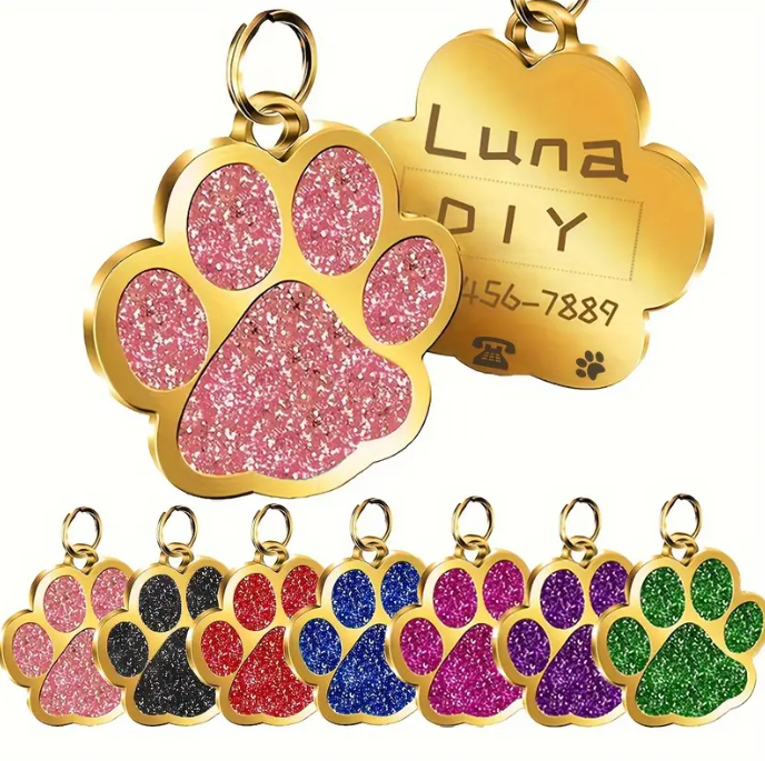 PG17 - Personalized Pet Tag For Collar