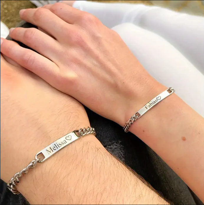 PG22 - Couples Personalized Bracelets