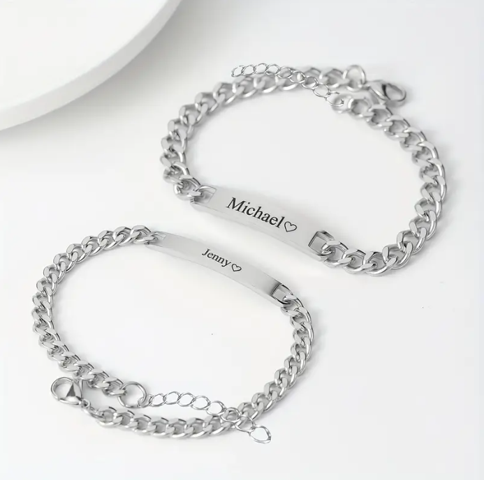 PG22 - Couples Personalized Bracelets